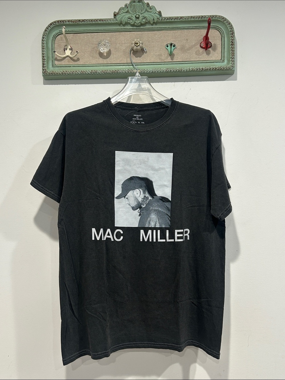 Black Mac Miller Graphic Short Sleeve crewneck T-shirt medium adult unisex nwot